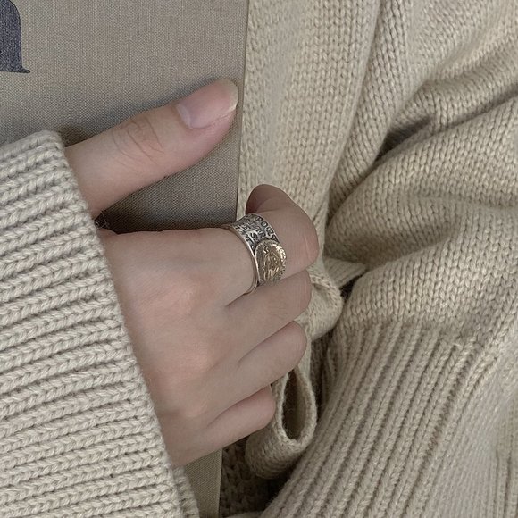 💕💕Last one Saint Faith Holy Words Rings - Picture 8 of 8